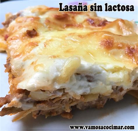 Lasaña sin lactosa deliciosa Vamos a CociMar