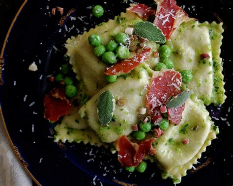 Sweet Pea Agnolotti With Ramp Butter The Original Dish