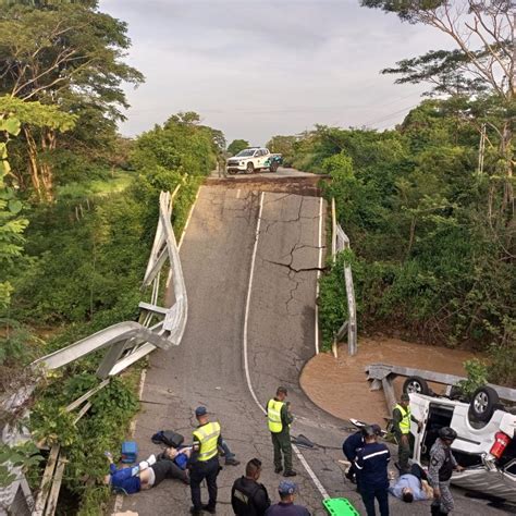 Colapso de puente en la vía Falcón Zulia deja una mujer fallecida y