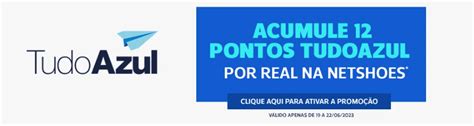 Acumule 12 Pontos TudoAzul A Cada R 1 Em Compras Na Netshoes Imperio