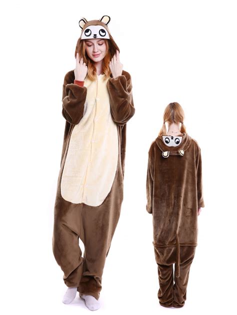 Monkey Onesie Kigurumi Pajamas For Adults Animal Cosplay Costumes