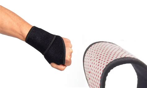 Bandage chauffant pour poignet contre l arthrite thérapie magnétique