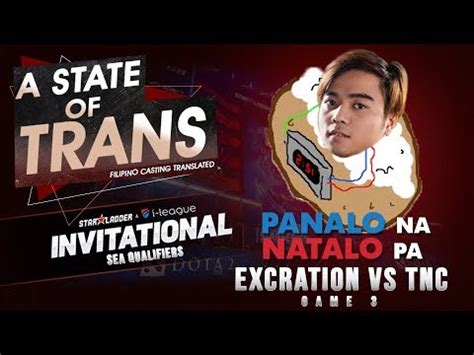 A State Of Trans Execration Vs TNC Pro Gaming Game 3 Starladder I