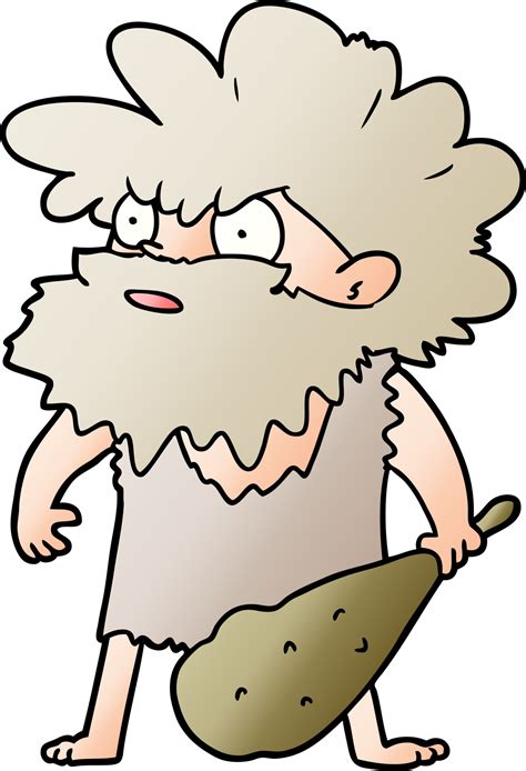 Cartoon Cave Man 45310417 Png