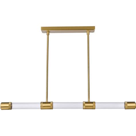 Zeev Lighting Pl11725led 3agbg3 Zigrina Contemporary Aged Brass Led