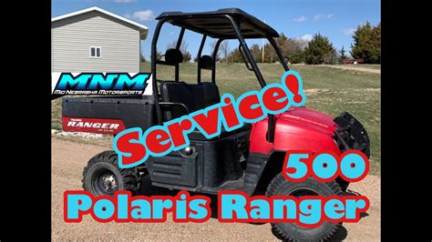 Polaris Ranger 500 Full Service Complete Oil Change SAVE MONEY