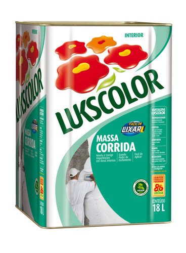 MASSA CORRIDA 18L LUKSCOLOR TMC Grife Das Tintas