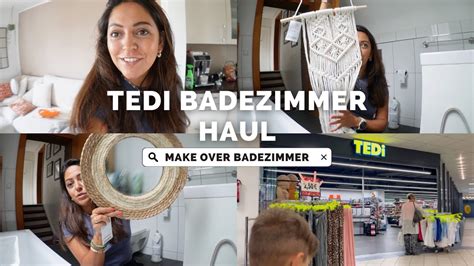 Badezimmer Make Over Tedi HAUL Vlog Rosislife YouTube