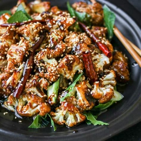 General Tso Cauliflower Recipe The Wanderlust Kitchen