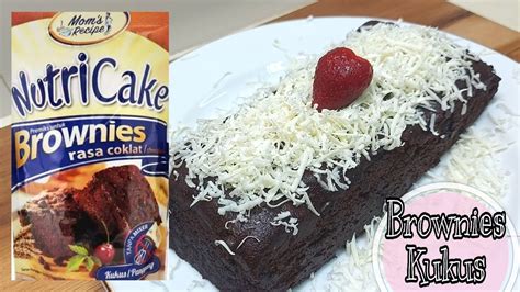 Cara Membuat Brownies Kukus Tanpa Mixer Nutricake YouTube