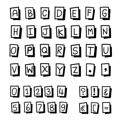 Premium Vector | Alphabet font design character