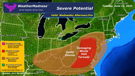 Weather Madness Severe Storms Will Produce Damaging Winds Hail And A