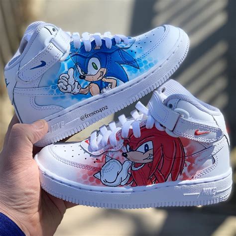 Sonic Tails Inspired Converse With Or Without Name Sonic Inspired