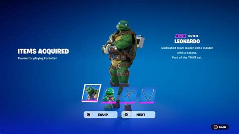 How To Get Leonardo Skin Leo S Katana Pickaxe FREE In Fortnite