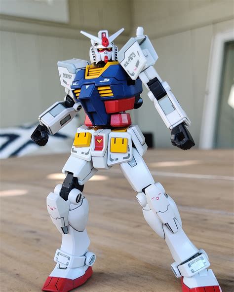 Entry Grade RX 78 2 My First Nearly Completed Scribed And Painted