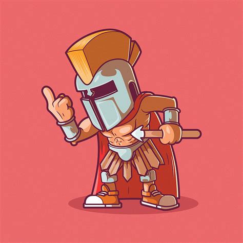Angry Warrior Behance