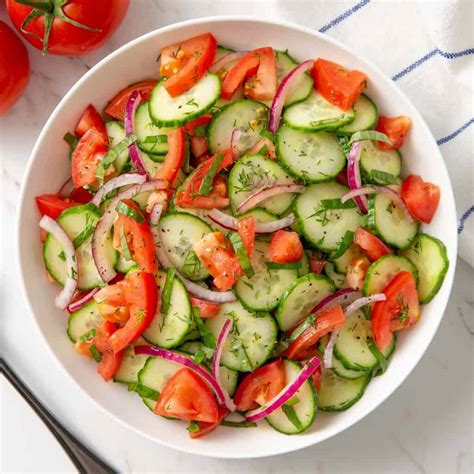 cucumber tomato easy salad  natasha pruitt blog
