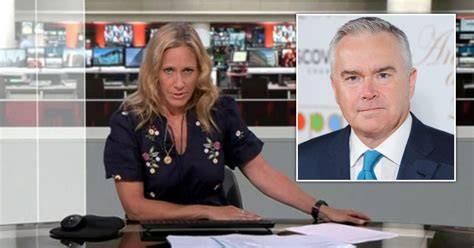 Surreal Moment Huw Edwards Named As Suspended Bbc Presenter On Tv