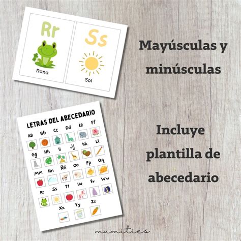 Tarjetas Abecedario Mumities
