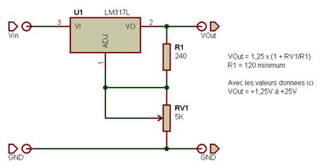 Electronique Realisations Alimentation Ajustable