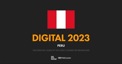 Situación Digital En El Perú 2023 Humberto Olano