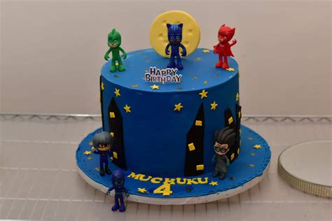 Super PJ Mask Themed Cake For Your Boy's Birthday Cake