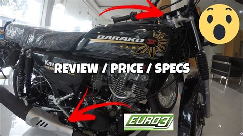 Kawasaki Barako 175 Review Price Specs 2021 Youtube