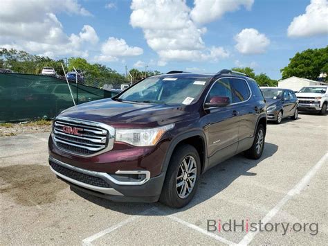 Report 1GKKNMLS8HZ249785 GMC Acadia 2017 Black Cherry Metallic Gas