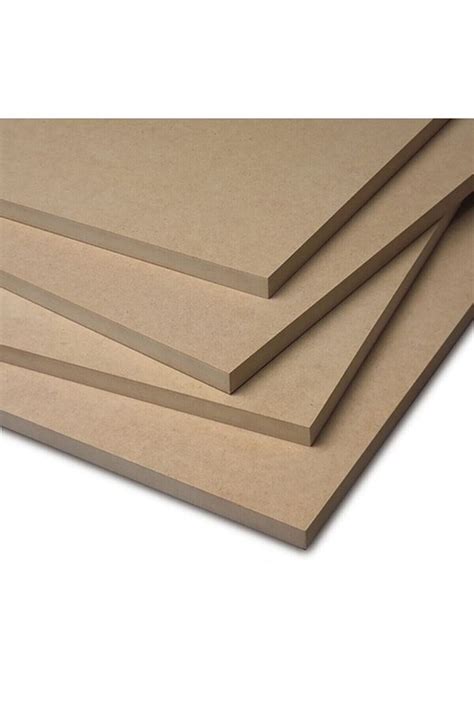 Iahşap Ebat 30x100 Cm Kalınlık 4 Mm 5 Adet Duralit Ham Mdf Panel