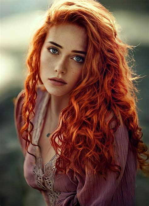 Petricore Yearning Beautiful Redhead Red Hair Woman Red Haired Beauty