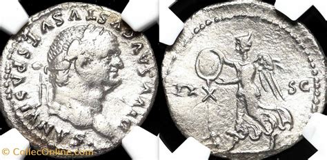 VESPASIAN Titus AR Denarius Coins Ancient Romans Imperial And