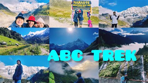 SHORTEST ROUTE TO ABC TREK ANNAPURNA BASE CAMP TREKKING TWO FRIENDS