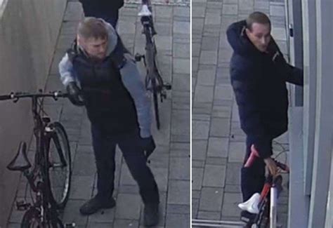 Cctv Of Two Men Released After Cambridge Science Park Bicycle Theft