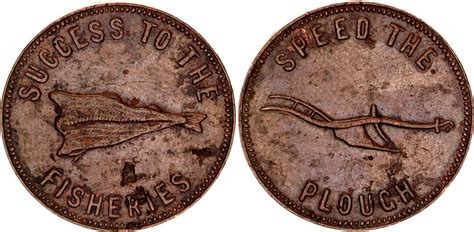 ½ Penny Speed The Plough Prince Edward Island Numista