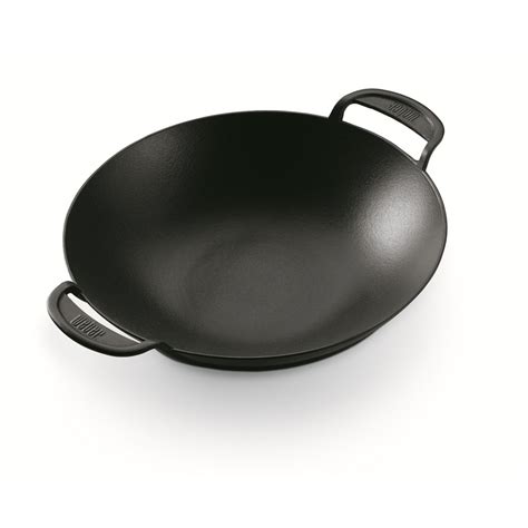 Weber Original Non-Stick Porcelain-enameled Cast-iron Wok at Lowes.com