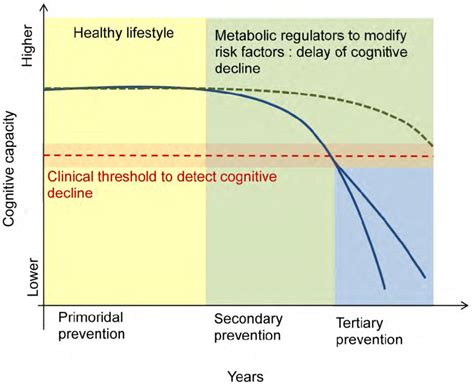 Schematic Cognitive Capacity During Life Primordial And Secondary