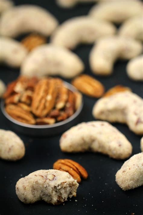 Pecan Crescent Cookies Recipe