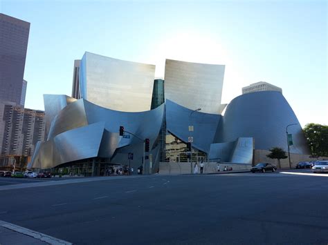 Walt Disney Concert Hall, Home to the Los Angeles Philharmonic ...