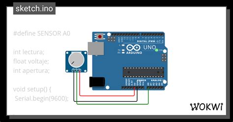 lectura señal analogica Wokwi ESP32 STM32 Arduino Simulator