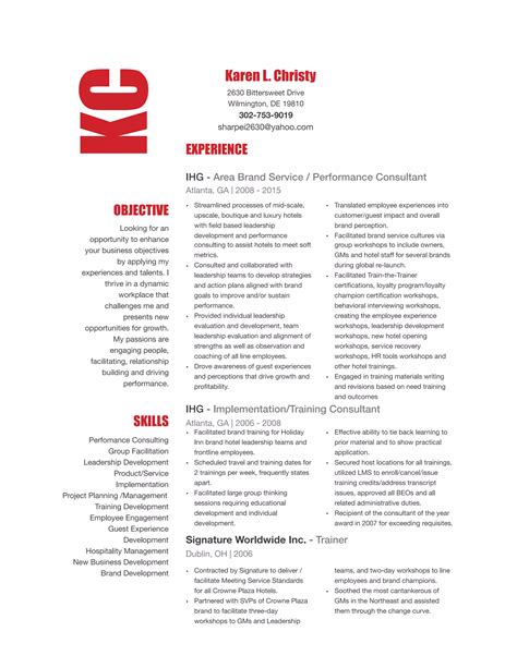 Karen Christy Resume 2016 PDF