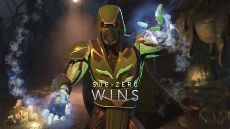 Injustice 2 Sub Zeros Reptile Shader Youtube