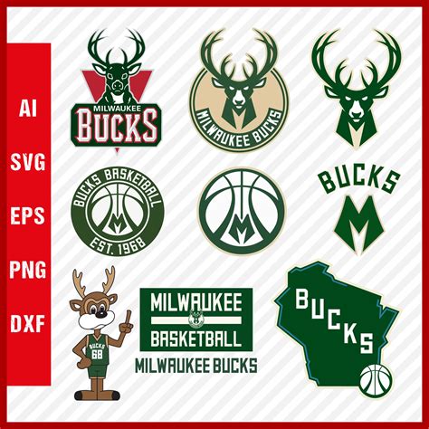 Milwaukee Bucks Logo Svg Bucks Svg Cut Files Png Logo Inspire Uplift