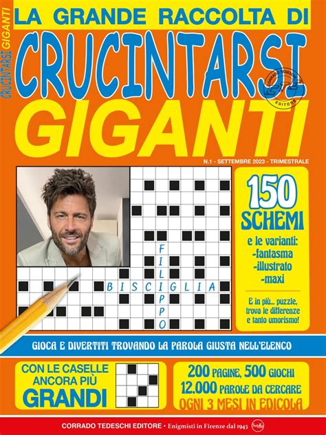 Crucintarsi Giganti Raccolta N 1 SPREA EDITORI