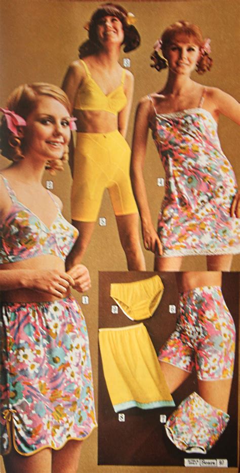 1960s 1970s Lingerie Nightgowns