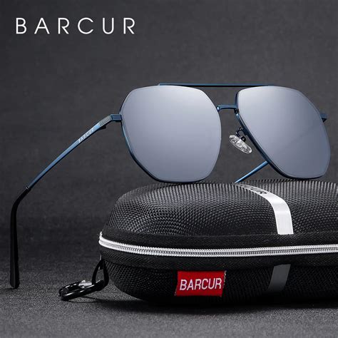 BARCUR Gafas De Sol Polarizadas Para Hombre Y Mujer Lentes Cuadradas De