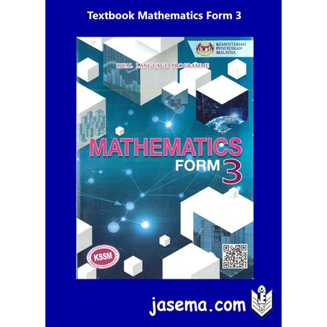 Textbook Mathematics Form 3 Dlp Shopee Malaysia