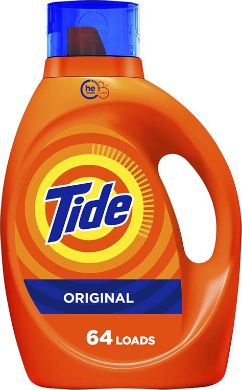 Tide Laundry Detergent Liquid Soap High Efficiency HE Original