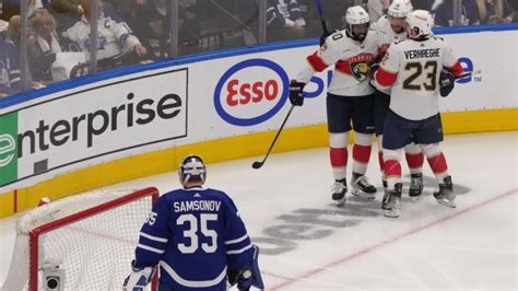 Maple Leafs Squander Goal Lead As Panthers Take Game Cbc Sports