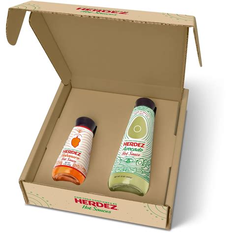 Amazon HERDEZ Variety Pack With Avocado Hot Sauce Oz Habanero Hot Sauce Oz Pack