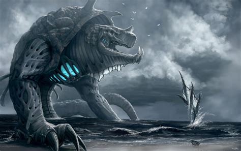 Cool And Splashing Examples Of Water Colossus Illustrations Naldz